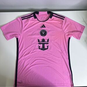 23-24 Official Adidas MLS Lionel Messi Inter Miami CF Home Jersey - Size Large